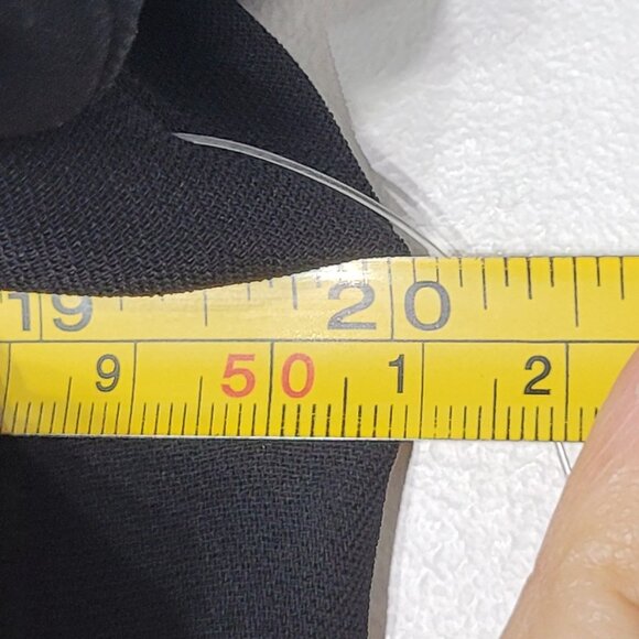 Amanda Smith NEW Black Floral Embroidered Short Sleeve Business Dress Sz 10 NWT - Picture 9 of 10